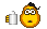 winked
