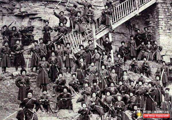 Козача дивізія в Кам'янці 1914 рік.