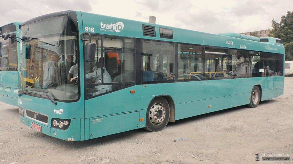 Нові автобуси Вольво в Кам'янці