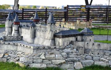 Замки в мініатюрі - місто Кам'янець-Подільський