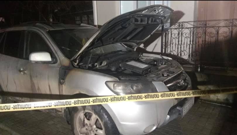 Спалили авто Олексія Мірко