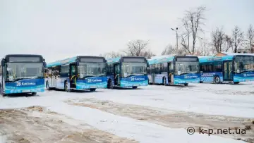 6 нових автобусів під час війни!
