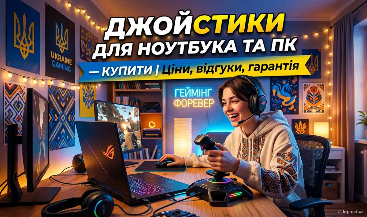 Джойстики для ноутбука та ПК