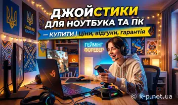 Джойстики для ноутбука та ПК