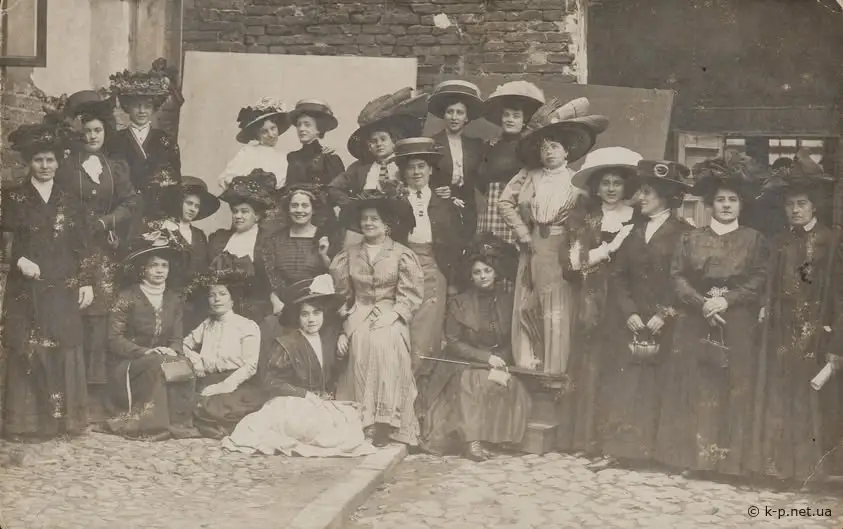 Чарівні акторки кам'янецького театру, 1910-і рр.