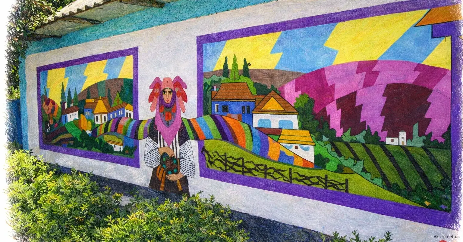 малюнки в селі Грушка