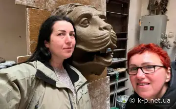 В Маліївцях нова голова лева і ваза