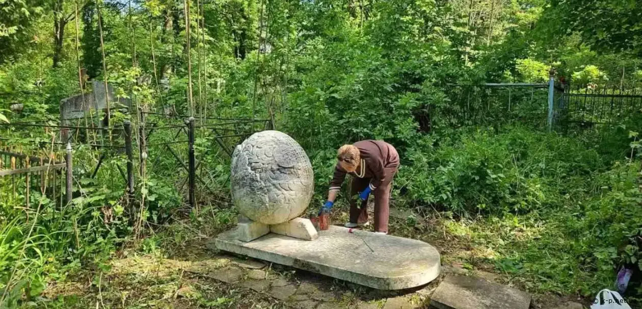 могила Сіцінського в Камянці