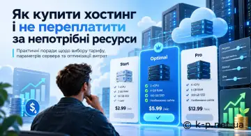 Як купити хостинг і не переплатити за непотрібні ресурси